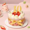 0-9 Number For 5.9in Cake Topper, Shiny Acrylic Number Cake Toppers,Cake Decorations,Birthday Party Cake Topper for Birthday Party Wedding Anniversary view 3