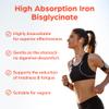 Premium High Strength Iron Tablets for Women & Men  Gentle Iron Complex with Vitamin C, B12, B9 Folate & Zinc  Energy, Immunity & Blood Support  60 Vegan Capsules view 3