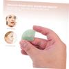 FRCOLOR Massage Stone Fan Shaped Gua Sha Board Scraping Plate for Pain Relief Body Massage Tool Random Color view 4