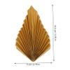 Cabilock 5sets Bohemia Cake Ornaments for Women Birthday Party Decor Paper Fan and Balls Cake Decorative Props for Shower Wedding Celebrations view 4
