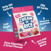 Applied Nutrition Cream of Rice - High Carbohydrate Cream of Rice Supplement, Source of Energy for Breakfast & Snacks, Easy to Digest, Low Sugar, Low Fat, Vegan, 1kg (Raspberry Ripple) view 4