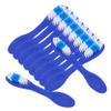 FRCOLOR 10pcs Mini Toothbrushes Small Toothbrushes Prison Supplies Portable Wear-Resistant for Travel and Daily Oral Cleaning view 1