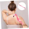 FRCOLOR 2pcs Wood Carving Back Scratchers Itching Relief Tool Body Massager for Long Reach Ergonomic Design for Home Spa Relaxation Comfortable Use view 2