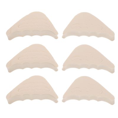 FRCOLOR 18pairs Unisex Heel Cushion Pads for Women Men Bunion Pads Inserts for High Heels Flat Shoes