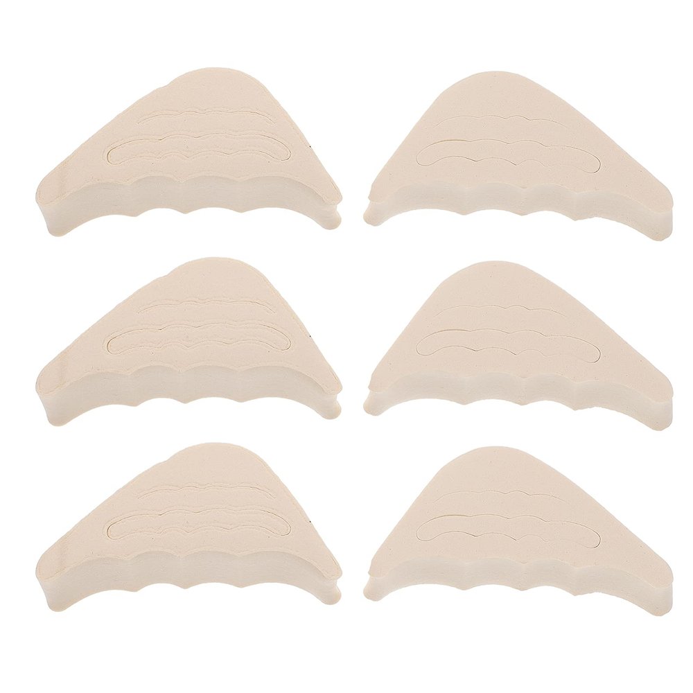 FRCOLOR 18pairs Unisex Heel Cushion Pads for Women Men Bunion Pads Inserts for High Heels Flat Shoes