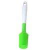 FRCOLOR Silicone Bottle Cleaning Brush with Long Handle, Narrow Neck Water Bottle Scrubber, Green Flexible Kitchen Brush for Glass Tumblers and Cups Cleaning view 1