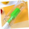 FRCOLOR Silicone Bottle Cleaning Brush with Long Handle, Narrow Neck Water Bottle Scrubber, Green Flexible Kitchen Brush for Glass Tumblers and Cups Cleaning view 2