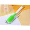 FRCOLOR Silicone Bottle Cleaning Brush with Long Handle, Narrow Neck Water Bottle Scrubber, Green Flexible Kitchen Brush for Glass Tumblers and Cups Cleaning view 3