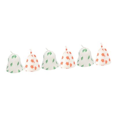 Healeved 6pcs Felt Bath Hats for Women Sauna Bath Hat Absorbent Sauna Reusable Felt Showering for Bathing