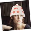 Healeved 6pcs Felt Bath Hats for Women Sauna Bath Hat Absorbent Sauna Reusable Felt Showering for Bathing view 4