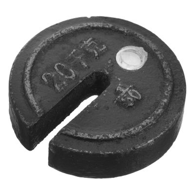 GRIRIW 100kg Calibration Weight Scale Weight for Mechanical Scales Easy to Install for Kitchen Jewelry and Chinese Medicine Use
