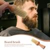 Baluue Beard Brush for Men Portable Bristle Brush Wooden Handle for Grooming and Styling Beards Lightweight and Compact Design for for Valentine Day and Birthdays view 4