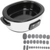 27 Pieces Hot Stone Massage Kit with Digital Stone Heater - Natural Basalt Stones for Home Spa Relaxation and Pain Relief view 2