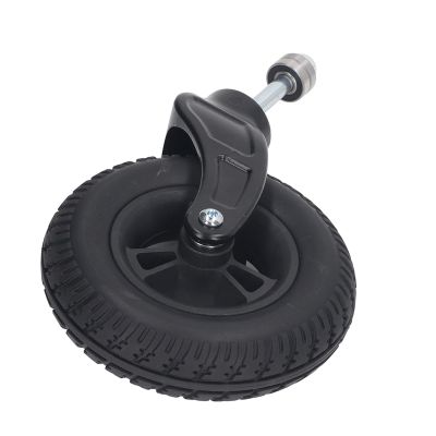 7 Inch Swivel Caster Universal PU Hub PVC Wheel Wheelchair Front Wheel Replacement 120KG Load Capacity for Elderly Disabled Mobility Aid
