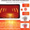 NGARY 360PCS LEDs Red Light Therapy Mat for Body, Red Light Therapy Large Wrap Pad with 660nm and 850nm Near Infrared Light Redlight, Time & Brightness Adjustable, for Body Pain Relief view 4