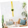 BESPORTBLE Hanging Basket Net Rope Plant Pot Hanger Net Hand Knitted Garden Decor Space-saving for Balcony Home Decor view 4