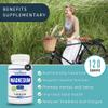 Magnesium 3-in-1 Complex 400mg Elemental 120 Vegan Capsules Venice Nature - Hight-dose Pure Magnesium - Oxide Bisglycinate & Citrate. view 3