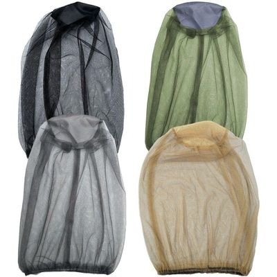 Haowul Mosquito Head Net Anti Mosquito Insect Hat Breathable Midge Head Net Face Protector Outdoor Fishing Cap Camping Hiking Hats
