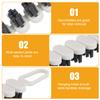 2pcs Bendable Crevice Cleaning Brush, Multifunctional Flexible Gap & Corner Cleaning Tool Household Hard Bristle Brush for Kitchen Bathroom Sink Faucet Stove view 4
