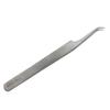 Eyelash Tweezers, Stainless Steel Eyelash Extension Tweezers, Fine Point Lash Tweezer Clip Tool for Clusters False Lashes Makeup view 1