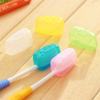 5Pcs Toothbrush Head Case Portable Travel Hiking Camping Box Tube Toothbrushes Protector Protective Caps,Random Color Nice and Attractive view 2