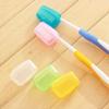 5Pcs Toothbrush Head Case Portable Travel Hiking Camping Box Tube Toothbrushes Protector Protective Caps,Random Color Nice and Attractive view 3