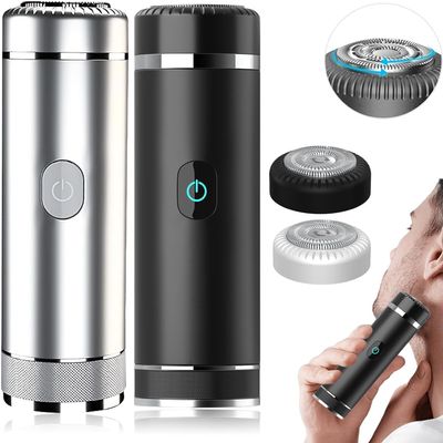 Aweshave Trimmer, Aweshave Ball Trimmer, Aweshave 2.0 Premium Body Trimmer for Balls and Body (Black+Sliver)