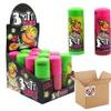 12 x Brain Licker Sour Apple & Black Cherry 60ml - Sour Fruit Flavour Candy Drink in Roll-On Bottle view 1