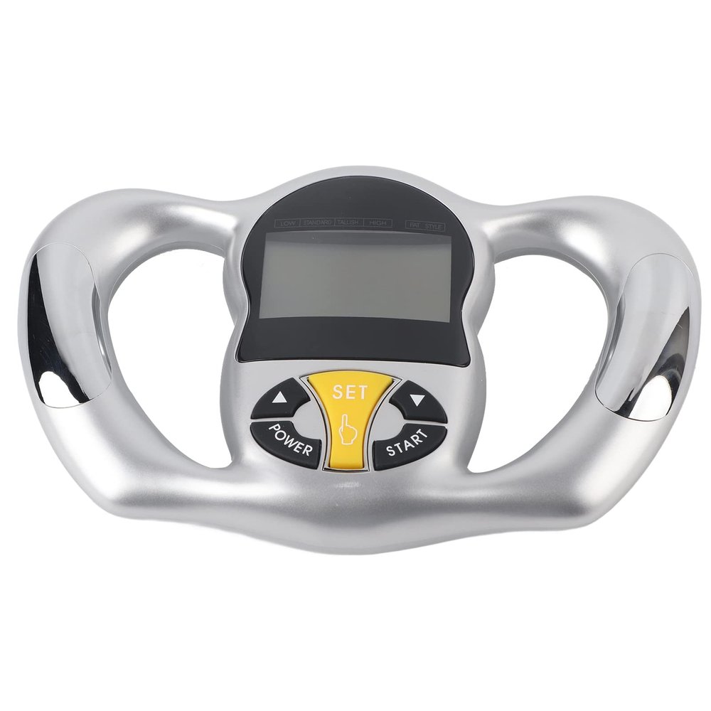 Handheld Body Fat Measuring Instrument BMI Meter Fat Analyzer Monitor Measure Device