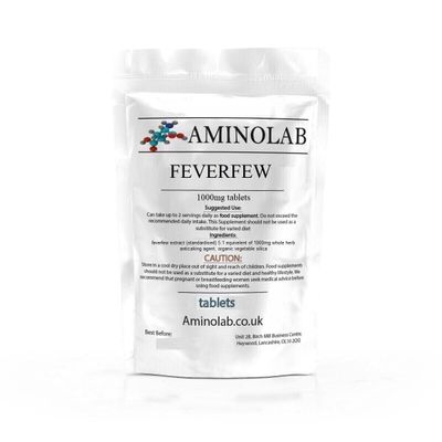 Aminolab - Feverfew 1000mg 365 Tablets