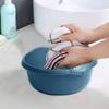 CHPL 32cm Multipurpose Round Plastic 7L Capacity Washing Up Bowl Mixing Bowl Strong and Durable Salad Bowl Kitchen Organiser Ideal for Home & Kitchen - (1) view 4