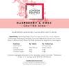 The London Essence Co. Raspberry & Rose Crafted Soda, Premium Soft Drink, 250ml, Pack of 12 cans, No Artificial Colours Preservatives or flavours, Low Calorie view 4