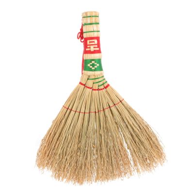 FRCOLOR Hand Broom for Home Cleaning Woven Broom Handle for Bed Sweeping Indoor Use Made of Material