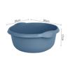 [Set Of 4] - High Grade Plastic 36cm Round Washing Up Bowl Kitchen Basin Sink Tidy Organizer, Multipurpose Basin Bowl 10 Litre Capacity Great for Home and Kitchen - (Navy) view 4