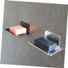Ciieeo Stainless Steel Soap Rack Wall Mounted Bathroom Soap Storage Box Holder for Bathroom Sink view 4