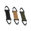 FRCOLOR 3pcs Mask Hook Mask Buckle Set Anti-Slip Nylon Ear Hook Strap Extender Backpack Buckles Outdoor and Tactical Use view 1