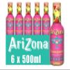 Arizona Strawberry Lemonade Fruit Juice, Pack of 6 x 500ml Cans, Delicious Still Fruity Drink, No Artificial Flavours, No Artificial Preservatives view 1