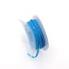 FUIODA 1 Roll/15Ft Orthodontic Dental Elastic Power Chains Dental Elastic Ultra Power Rubber Chain Long Short Closed (Sky Blue, Continuous) view 2