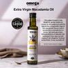 Omega Pressery Premium Extra Virgin Macadamia Oil for Cooking - 250ml | Cold Pressed, Unblended |100% Natural & Pure Macadamia Cooking Oil |1-star Great Taste Award view 4