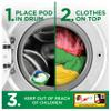 Ariel All-in-1 PODS, Washing Liquid Laundry Detergent Capsules 108 Washes (54x2), Original, Outstanding Stain Removal In 1 Wash, Brrrilliant In Cold & Short view 2