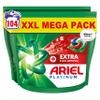 Ariel Platinum PODS Laundry Detergent Capsules, 104 Washes (52 x 2)  Extra Stain Removal, Removes 7-Day Dried-In Stains view 4