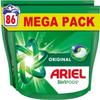 Ariel All-in-1 PODS, Washing Liquid Laundry Detergent Capsules 86 Washes (43x2), Original, Outstanding Stain Removal In 1 Wash, Brrrilliant In Cold & Short view 1