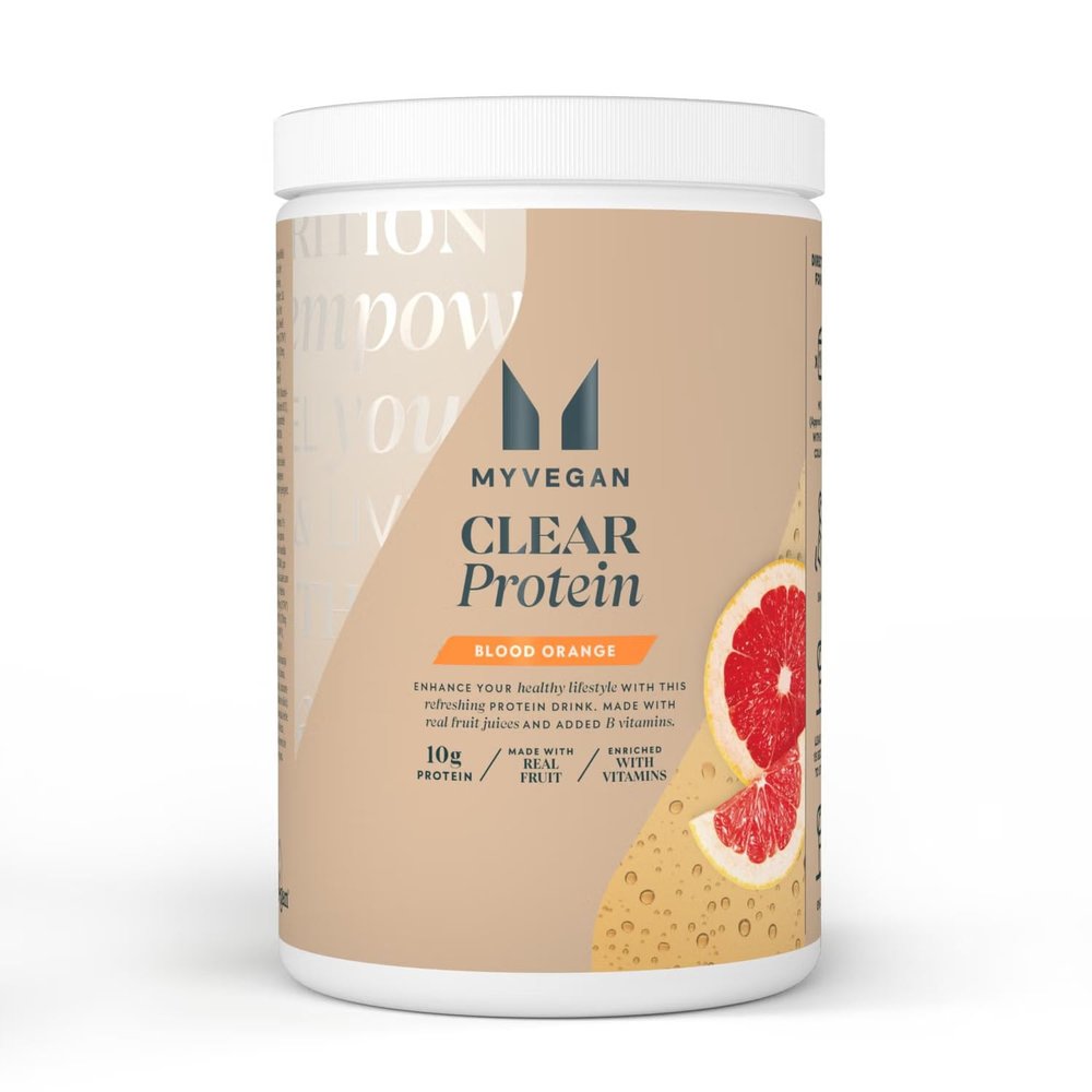 Myprotein Clean Vegan Plant Protein Powder 640g Blood Orange