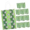 Cabilock Pcs Football Printing Party Bags Bulk Soccer Candy Bags Party Favor for Boys view 1