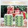 Cabilock Pcs Football Printing Party Bags Bulk Soccer Candy Bags Party Favor for Boys view 4