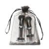 FreshCart Basics Honeypleasures Pair of Nipple Sucker Twistie Cupping Toy for Women Nipple Suction for Increase Stimulation for Female Black Acrylic (Medium) view 2