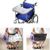 LXYDPZ Wheelchair Tray Table with Cup Holder Removable Wheelchair Lap Tray, Portable Wheelchair Desk Accessories Fits Wheelchair Arms view 4