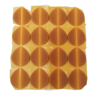 16 Pairs Convenient Shoe Heel Repair Patches Improve Walking Stability, Worn Side Heel Patches for All Shoes (Yellow)