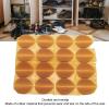 16 Pairs Convenient Shoe Heel Repair Patches Improve Walking Stability, Worn Side Heel Patches for All Shoes (Yellow) view 2