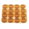 16 Pairs Convenient Shoe Heel Repair Patches Improve Walking Stability, Worn Side Heel Patches for All Shoes (Yellow) view 3